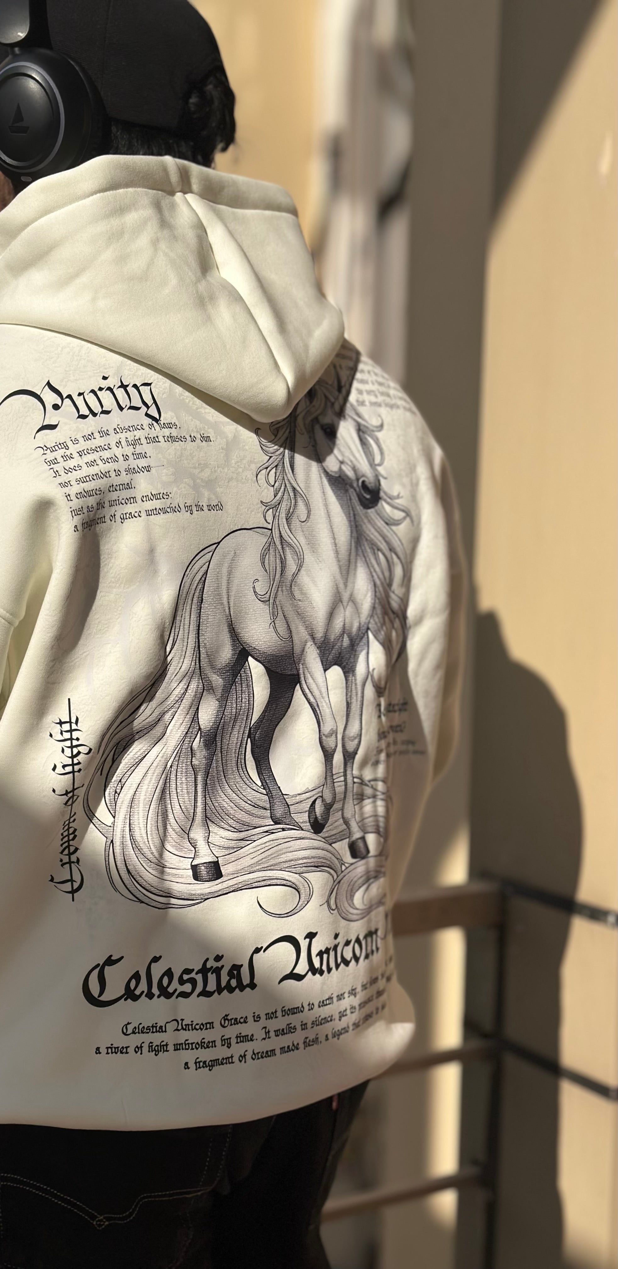 Lunari – The Celestial Unicorn Hoodie